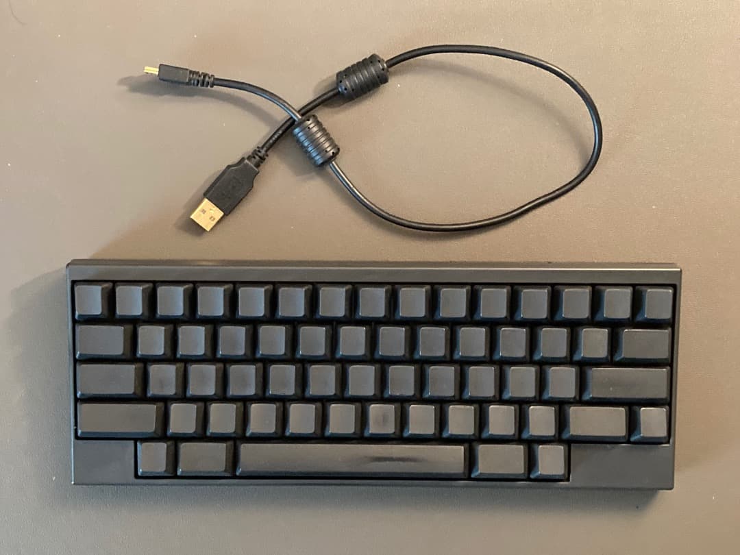 初代 HHKB Professional 墨 無刻印（英語配列）