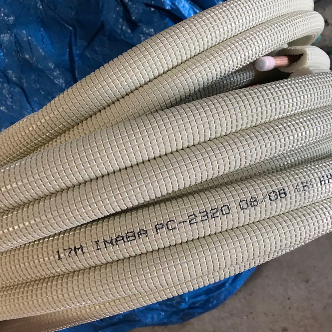 エアコン配管用被覆銅管　2分3分ペアコイル