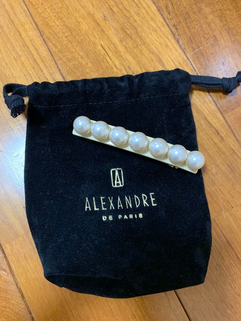 アレクサンドルドゥパリ　バレッタ　8cm