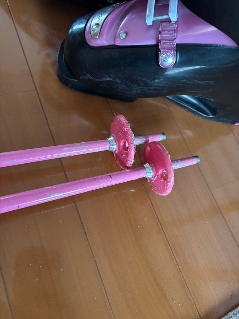 スキー３点セット ジュニア 美品 130センチ サロモン ブーツセット