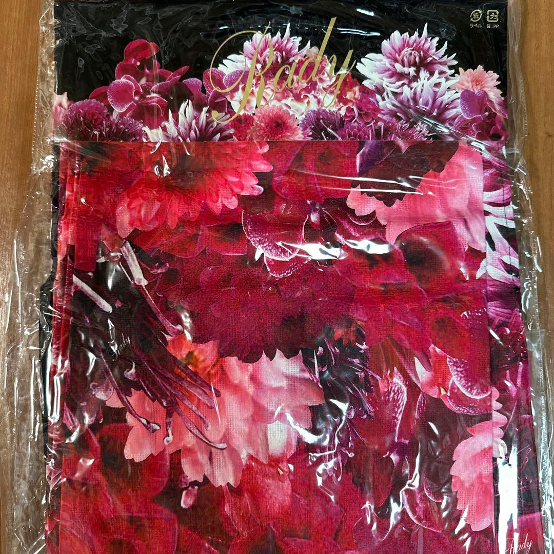 【レア】新品未開封★Rady★浴衣 （帯セット）リゾートフラワー★黒★リゾフラ★