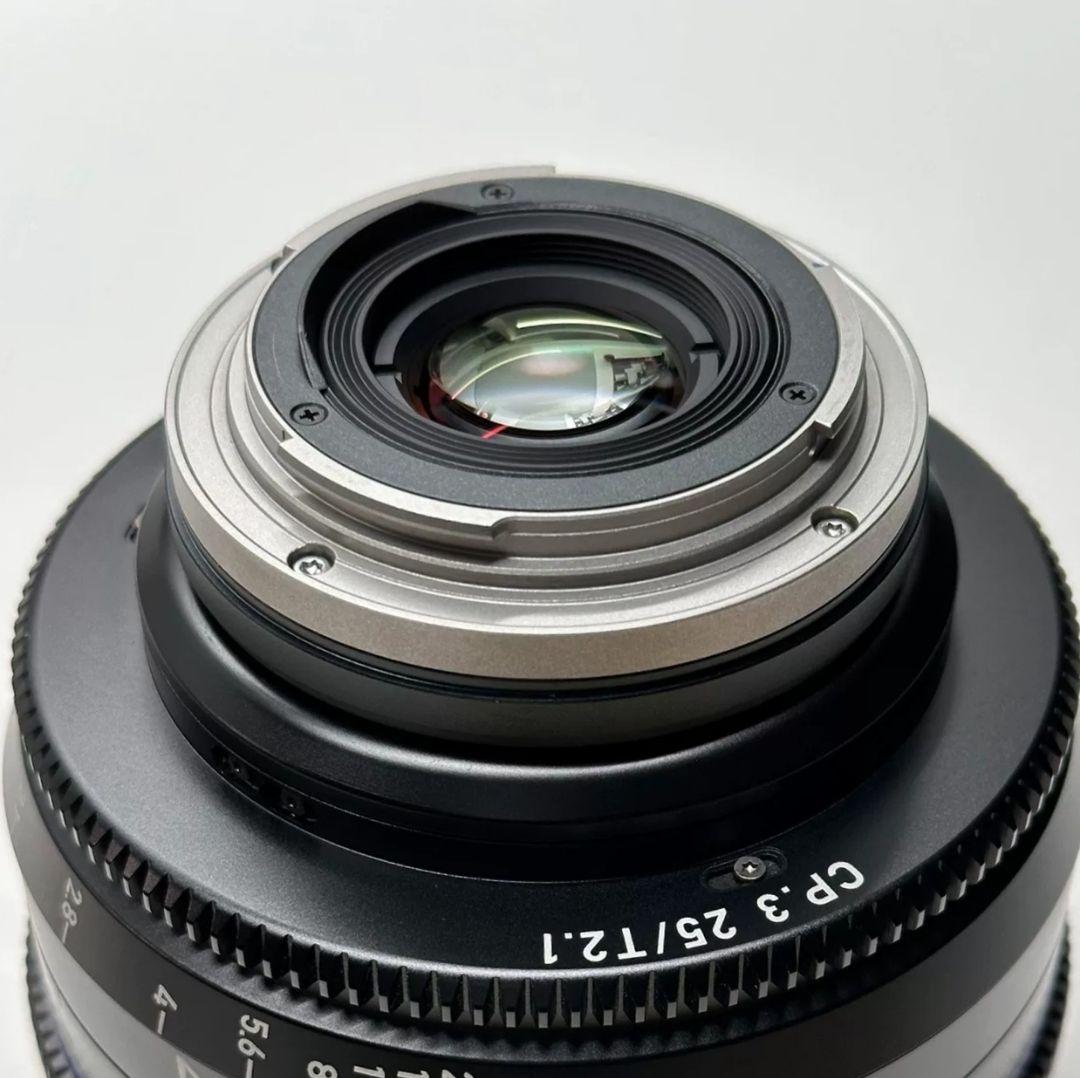 Zeiss CP.3 cp3 25mm T2.1 PL EF シネマレンズ