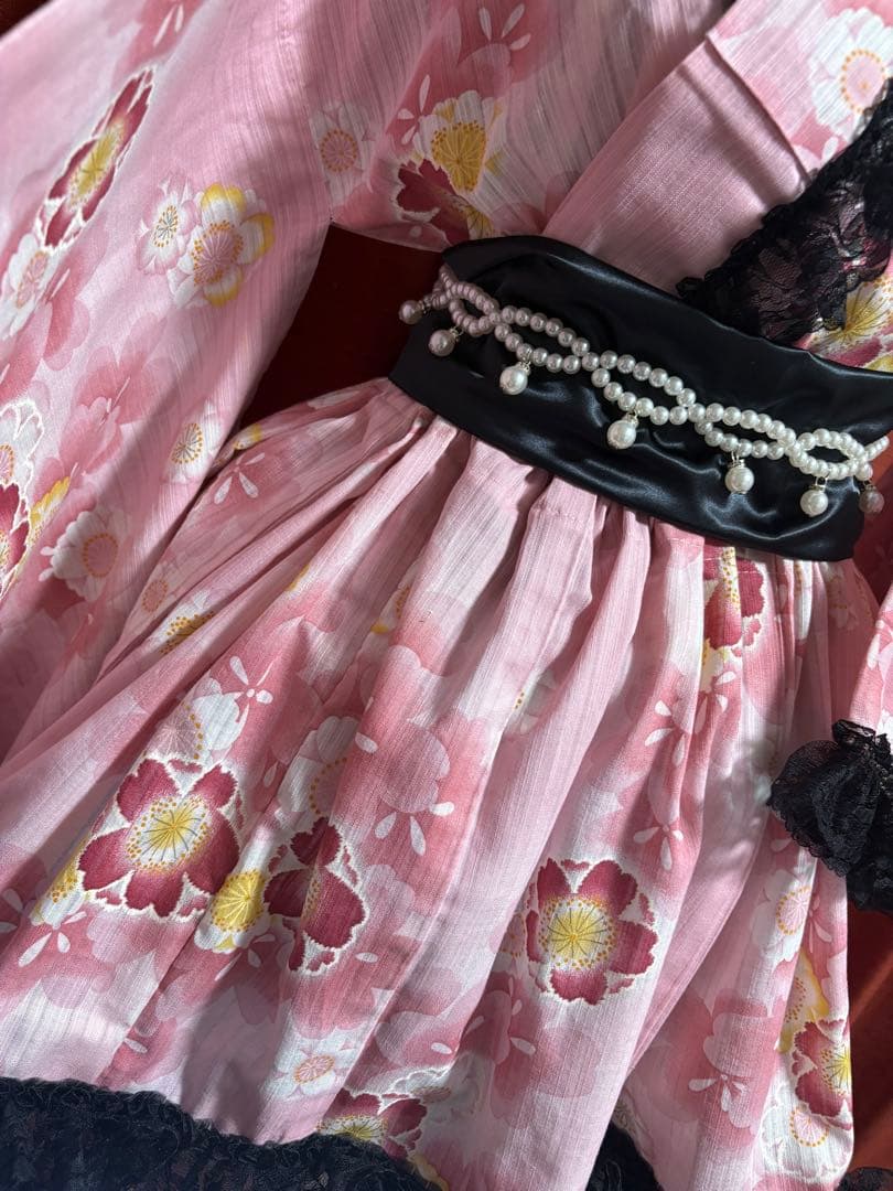 浴衣ドレス25 姫ギャル ロリィタ 地雷系