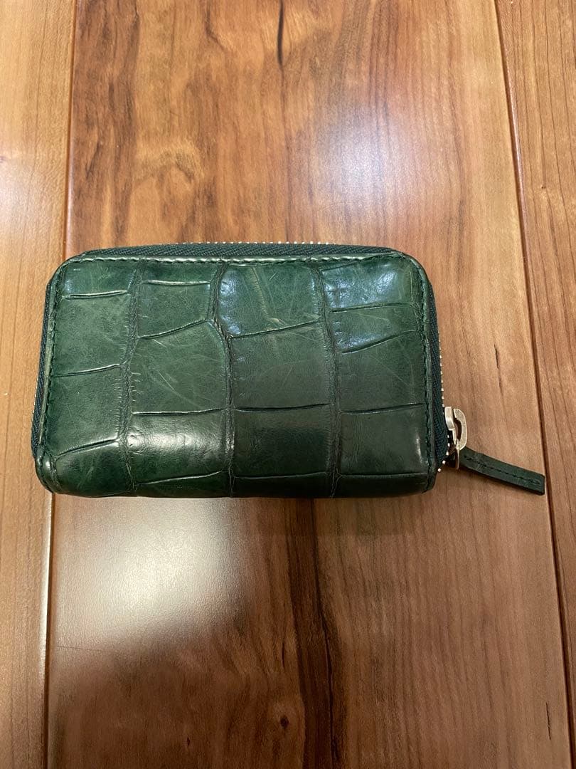 グリーンレザーケース