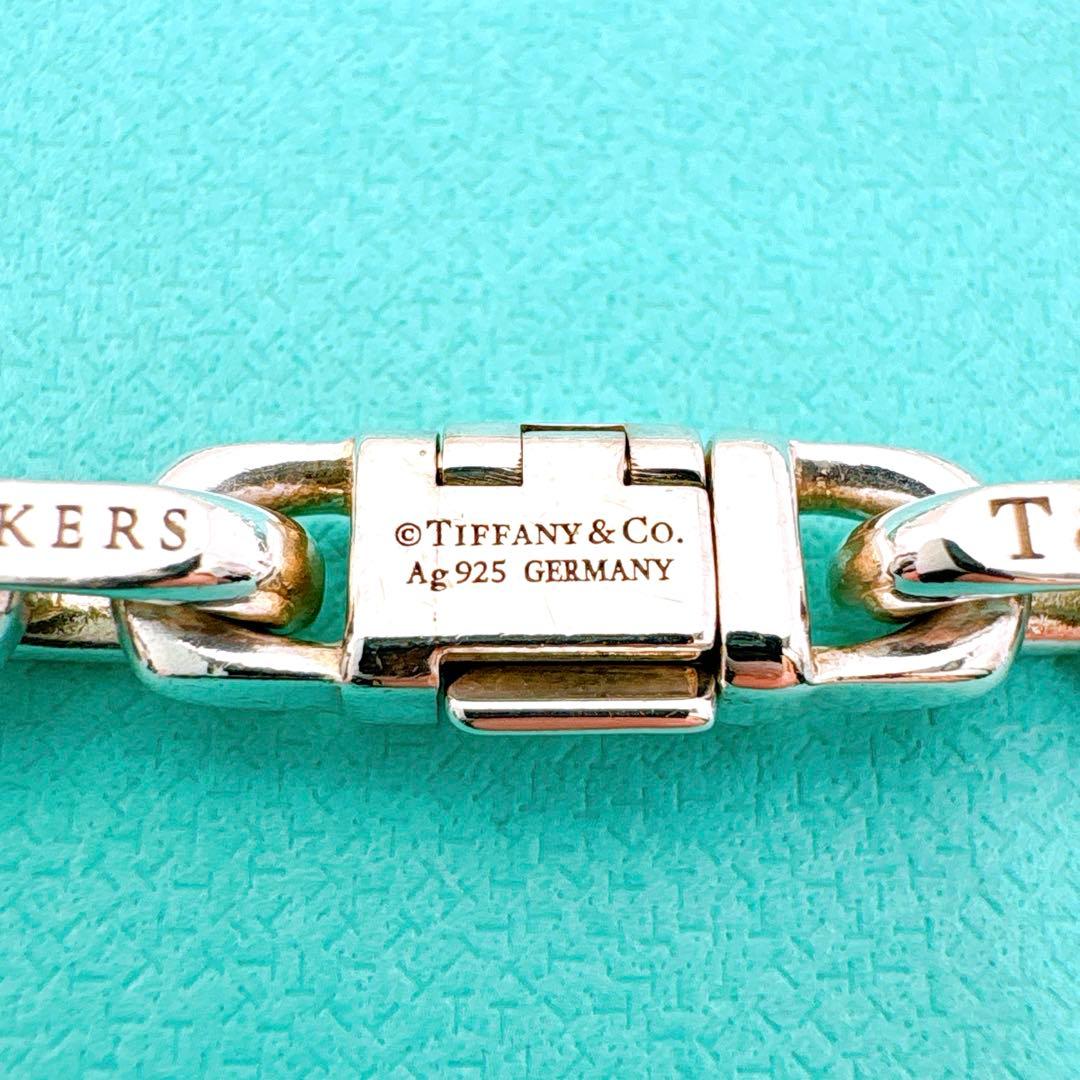 美品 付属品付 ティファニー メイカーズ ナロー コンビ シルバー k18