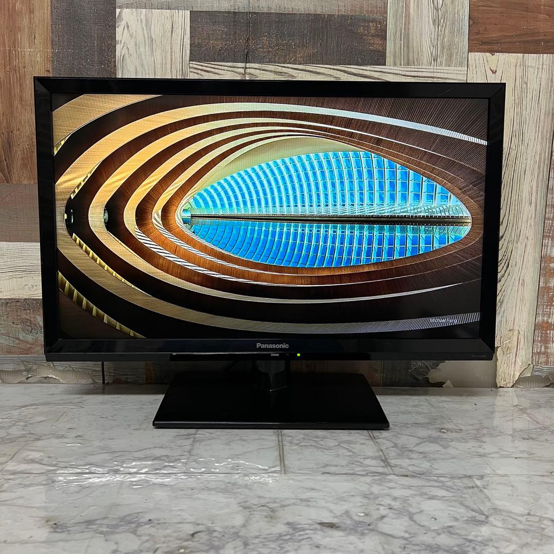 即日受渡❣️全国送料込4年前購入パナソニック24型液晶テレビWチューナー裏番組録