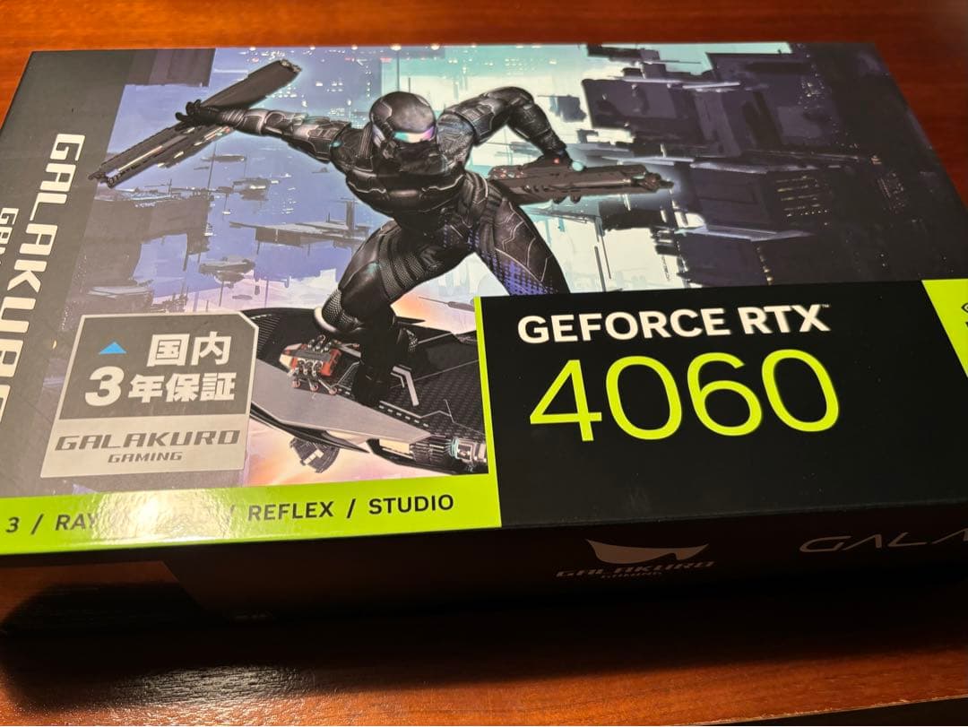 【新品未開封】 玄人志向 NVIDIA RTX4060