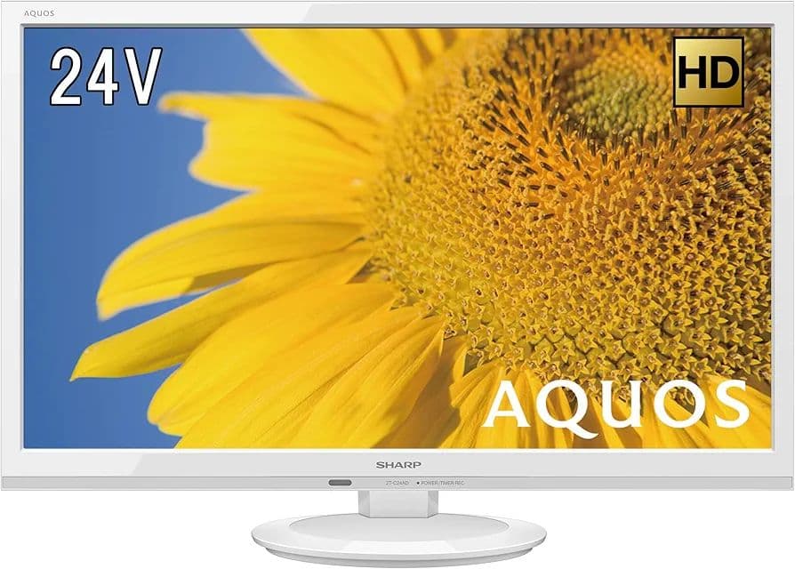 ☆SHARP☆AQUOS☆液晶カラーテレビ☆2T-C24AD☆白
