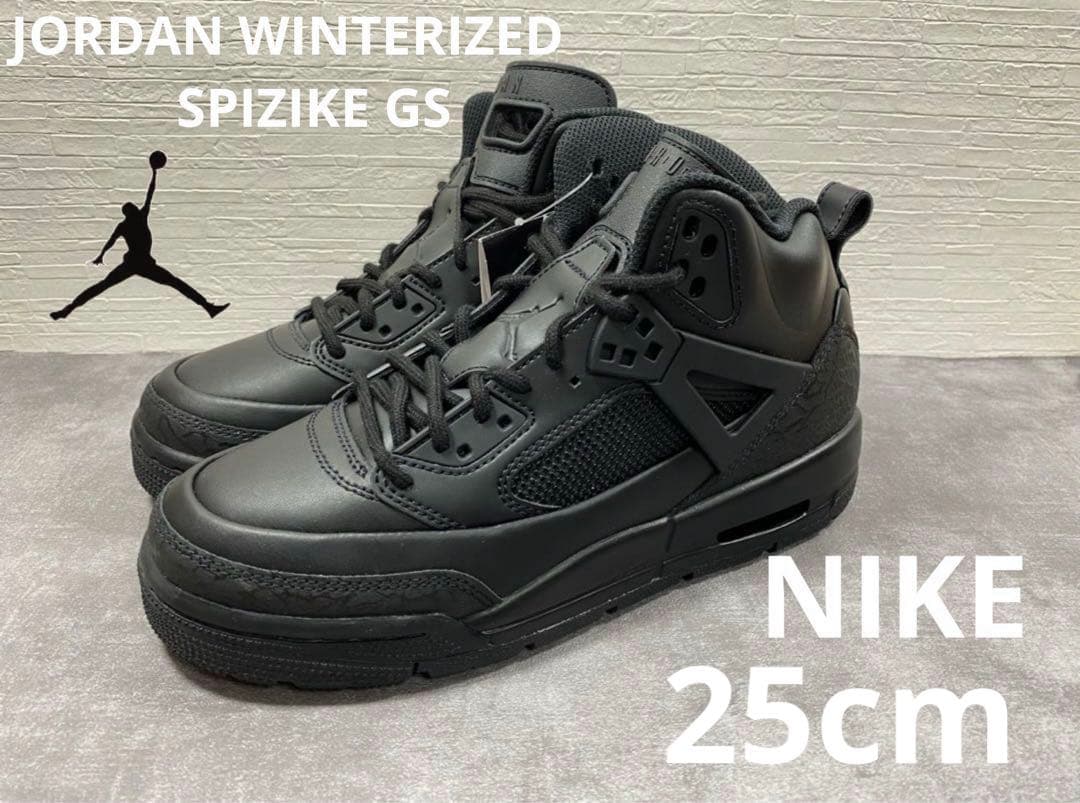 スニーカー NIKE JORDAN WINTERIZED SPIZIKE GS 25cm