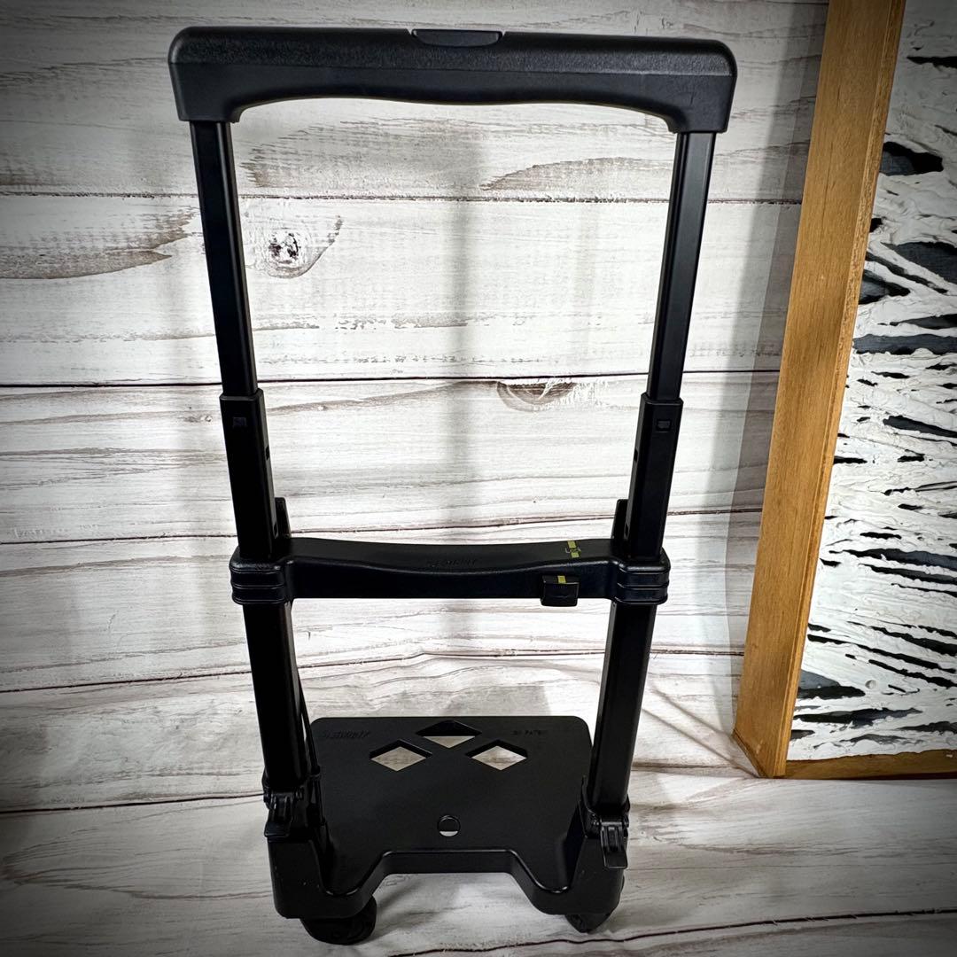 SWANY スワニー　キャリーバッグ　4輪ストッパー付　バッグ取外し可　ブラック