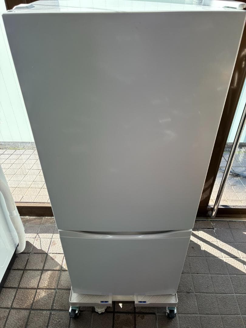 【動作確認済・送料込】冷蔵庫　MAXZEN　JR117ML01WH　2023年製