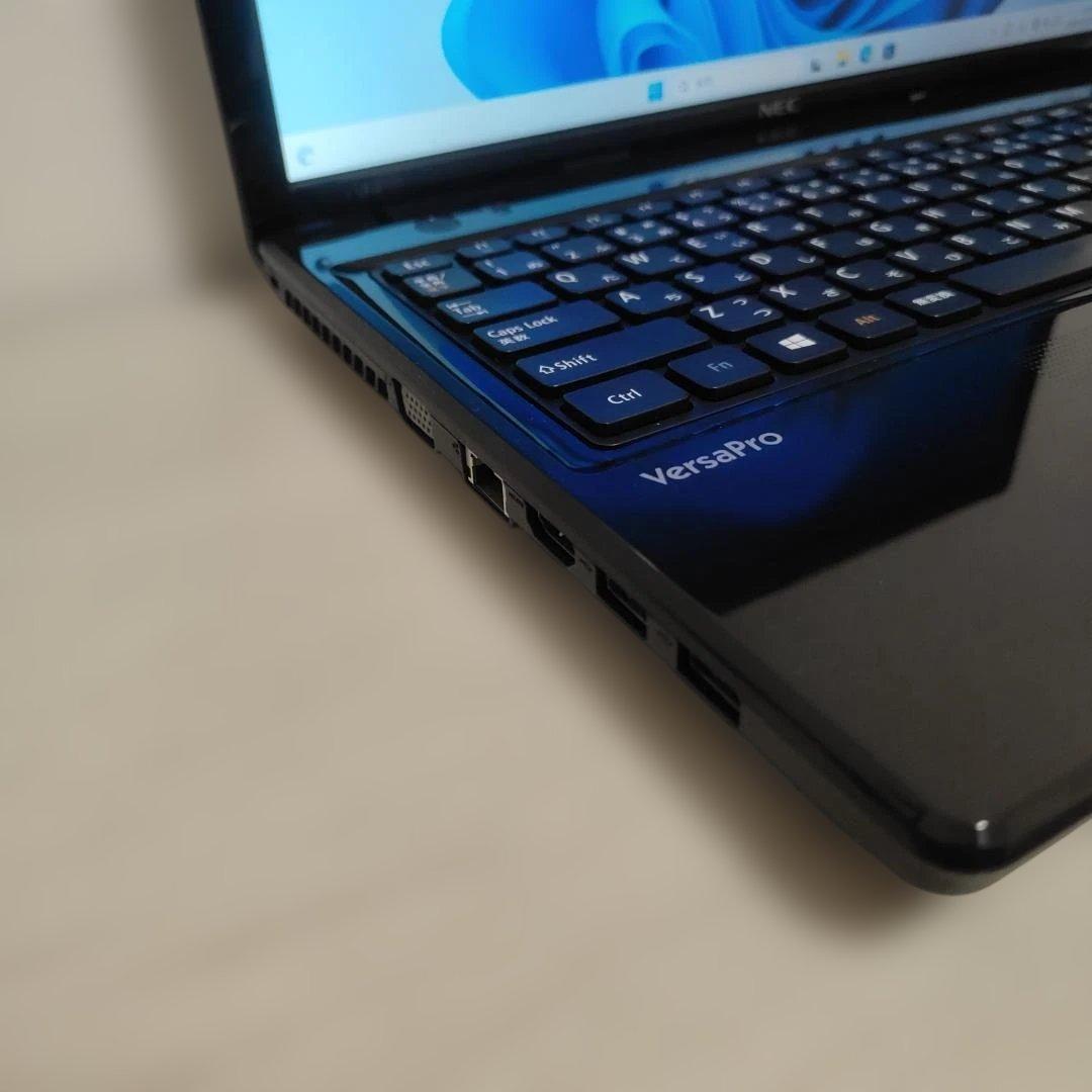 美品 NEC ノートパソコン Windows11 最新Office