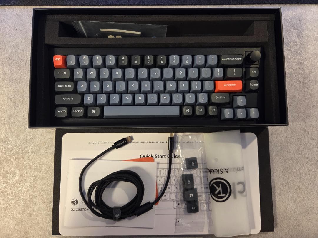 keychron Q2 キーボード　箱あり