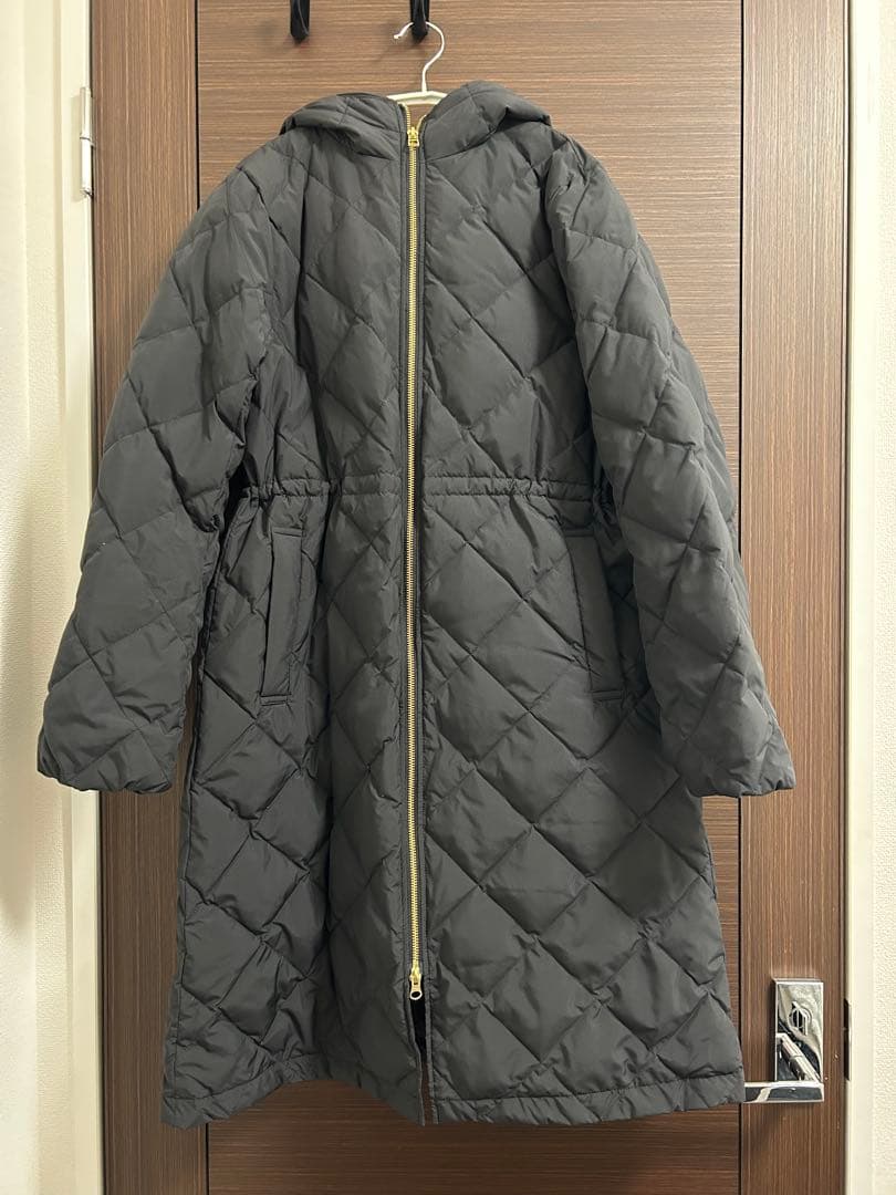 ダウンコート 「VERYベストダウン大賞コスパ賞」TAION×UNFILO 黒M