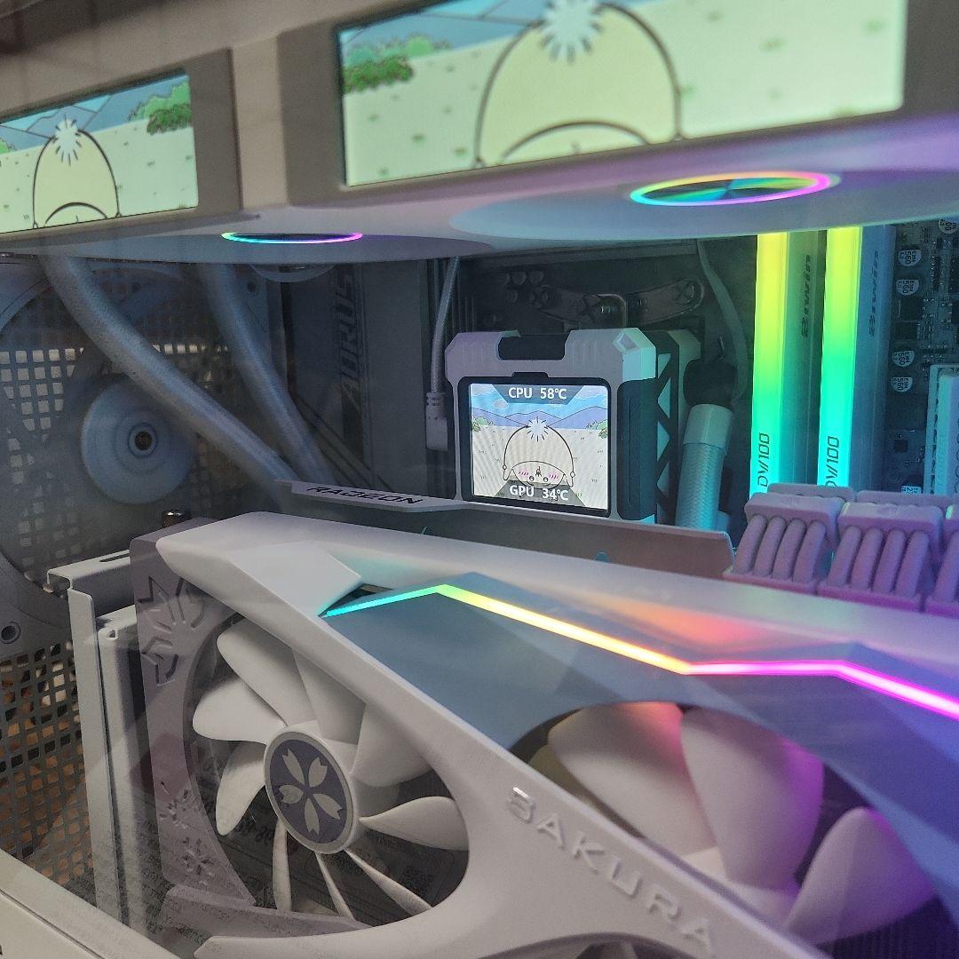 AMD Ryzen 7 7800X3D CPU　マザボセット