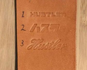 ハスラーカバー3種セット・キャメル、ステッチ白