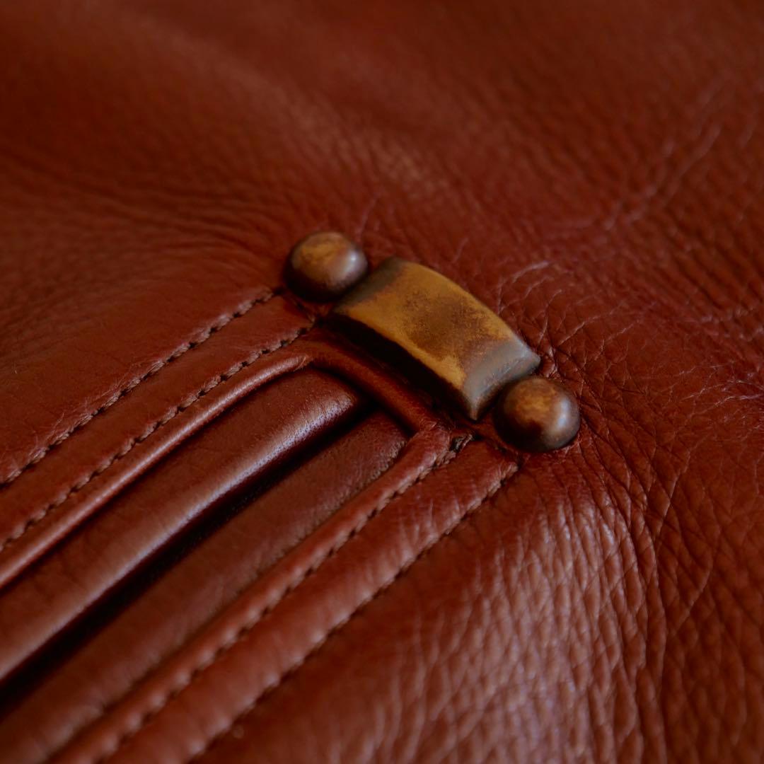 グラッドハンド Gladhand レザー カーコート