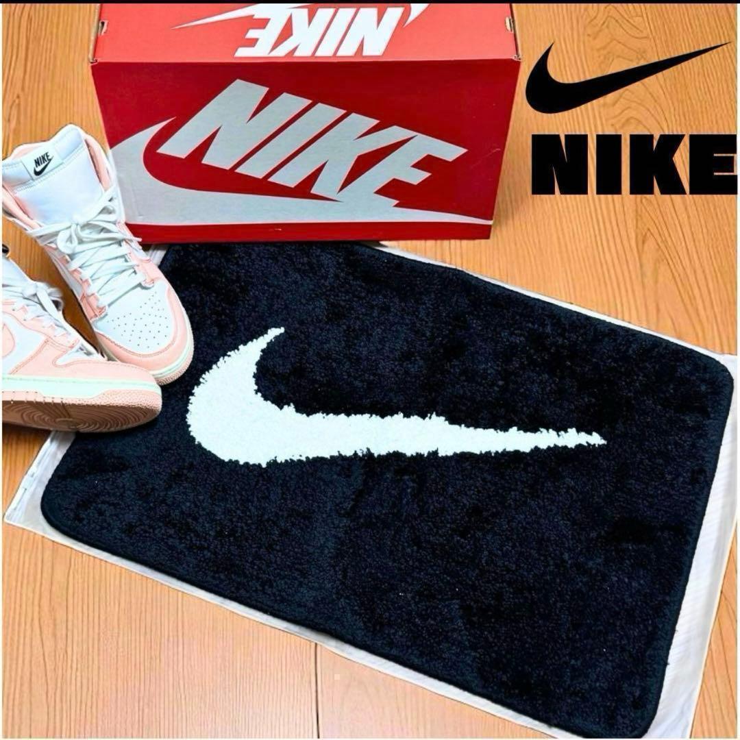 NIKE　ナイキ　ラグマット　玄関マット　レア　インテリア　ラグ