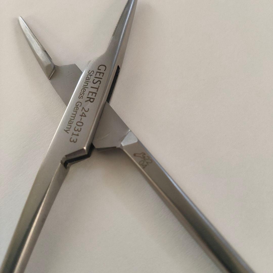 【超美品】GEISTER ヘガール持針器 23cm