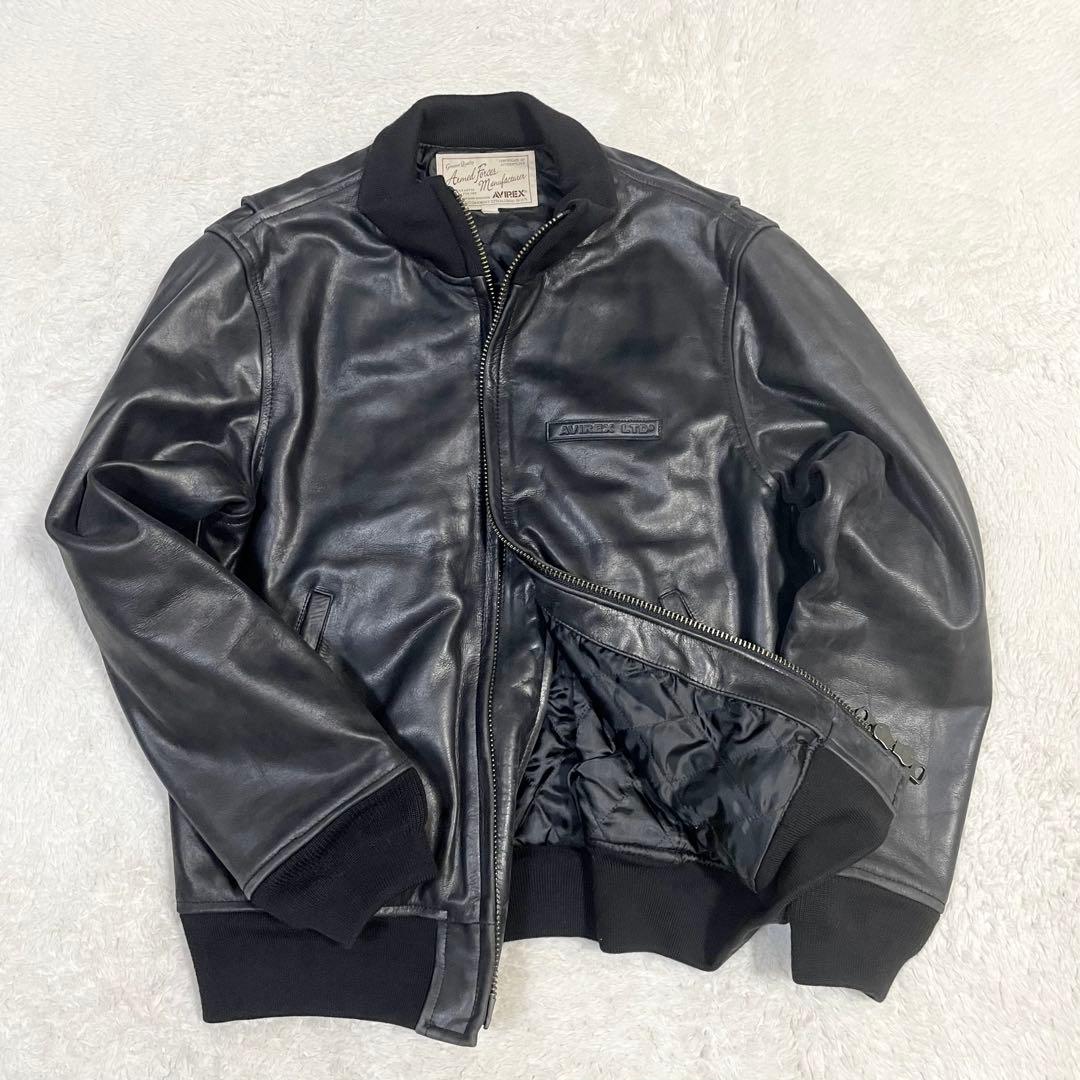 AVIREX アヴィレックス タンカース レザージャケット 6181047