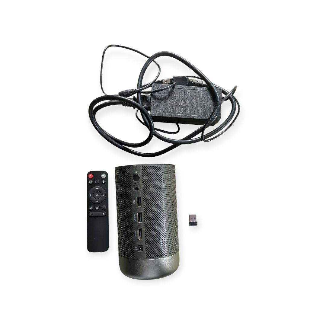 WiMiUS Q1 プロジェクター リモコン・電源アダプター付(箱なし)