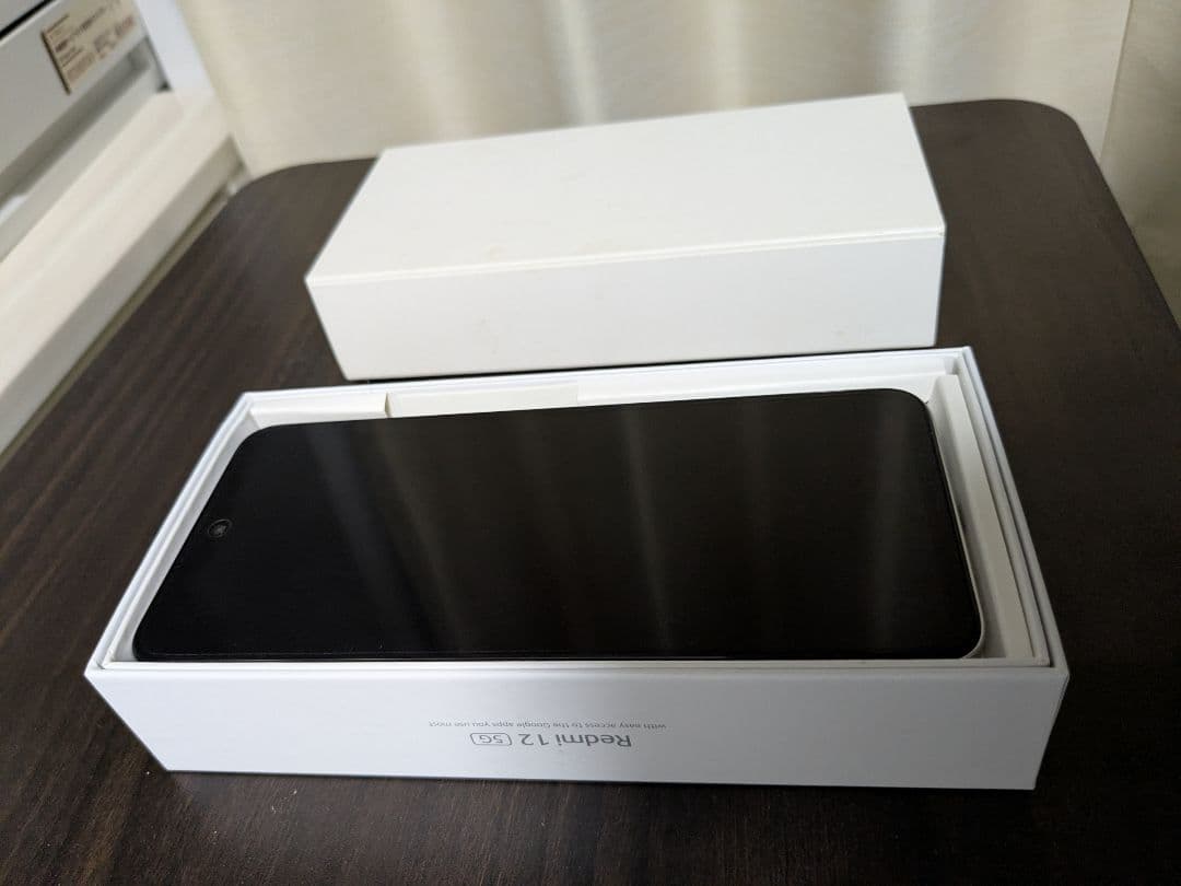 Redmi 12 5G 本体 シルバー 未使用に近い