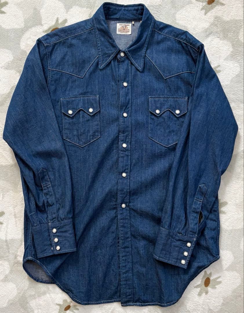 LEVI’S VINTAGE CLOTHING ウエスタンシャツ L LVC