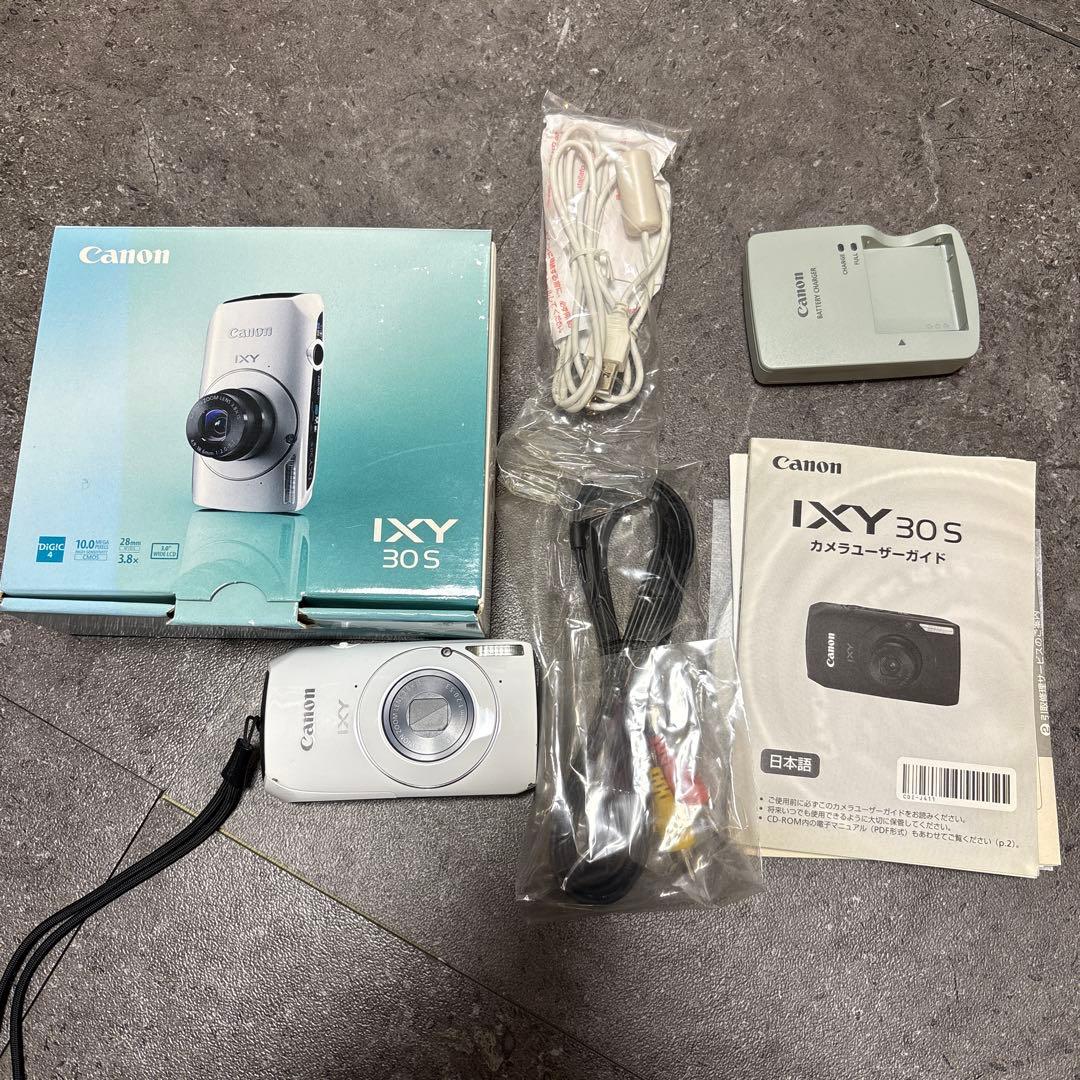 Canon　デジタルカメラ　ixy 30s ホワイト