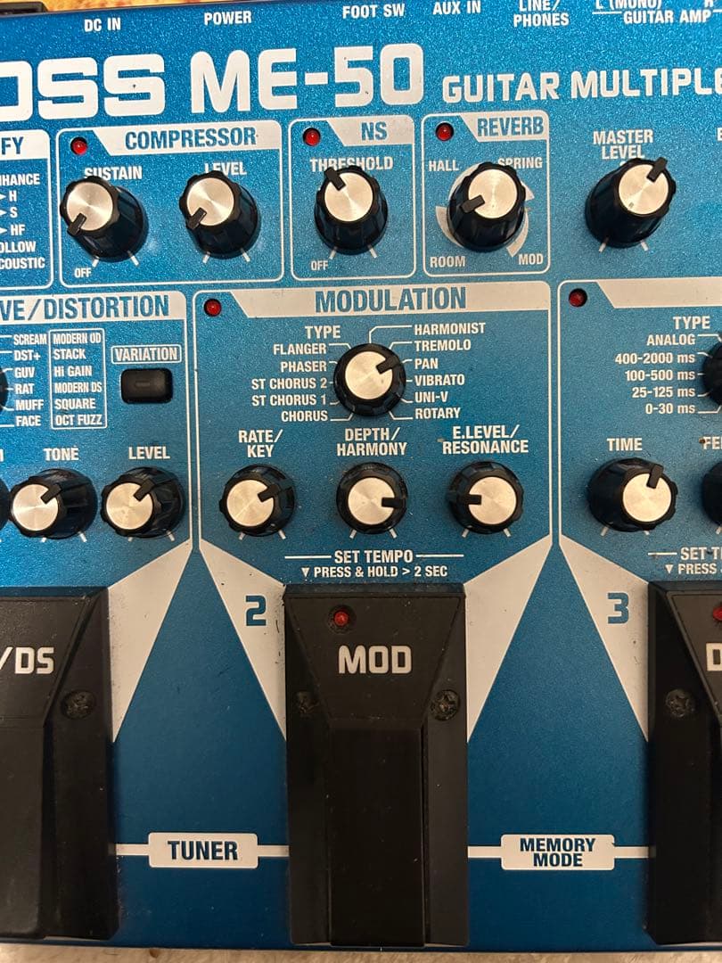n*5様 BOSS ME-50 ギターエフェクター