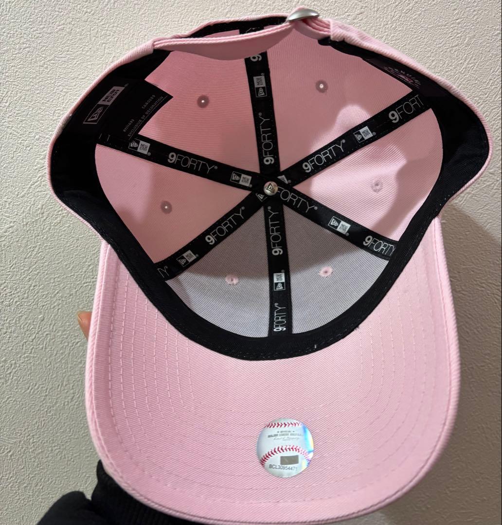 即購入可様 【79】ニューエラ9FORTY ラインストーン ヤンキース ピンク