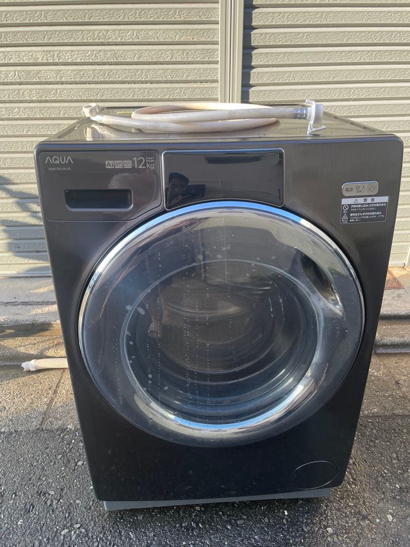 めみ様の専門　ドラム式洗濯乾燥機 シルキーブラック AQW-DX12N-K