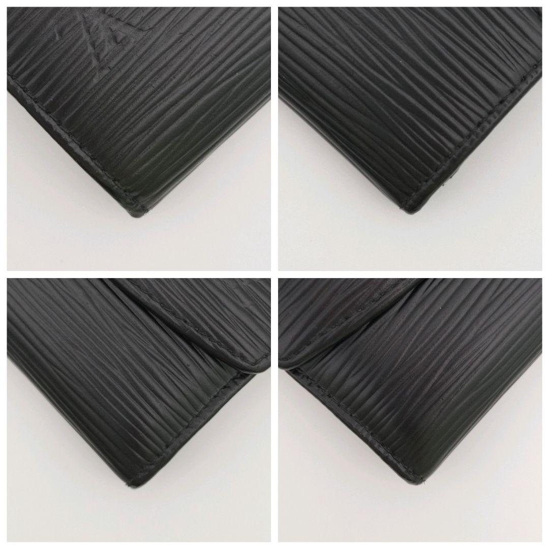 ✨美品✨ポルトモネサーンプル　エピ　小銭入れ　ケース　黒　ルイヴィトン