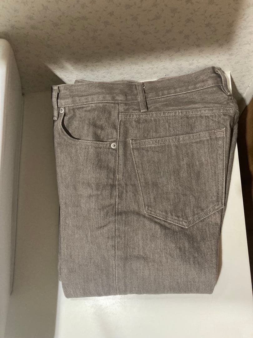 AURALEE オーラリー　HARD TWIST BROWN DENIM 24