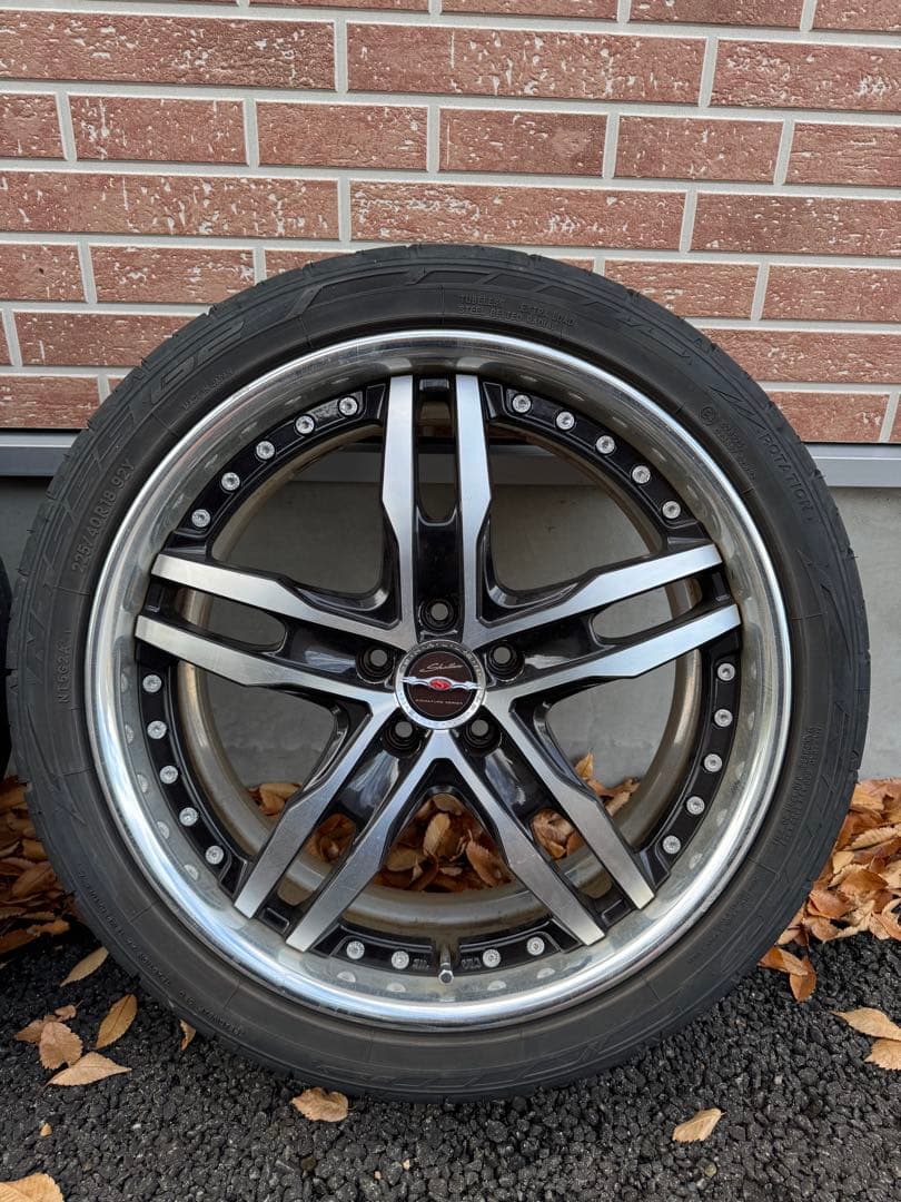 18インチ　ホイールセット 5本スポーク