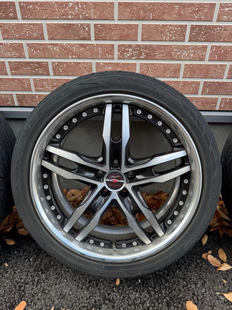 18インチ　ホイールセット 5本スポーク