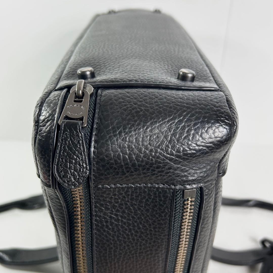 ✅【良品】定価11万　メンテ済み　コーチ　ビジネスバッグ　COACH レザー