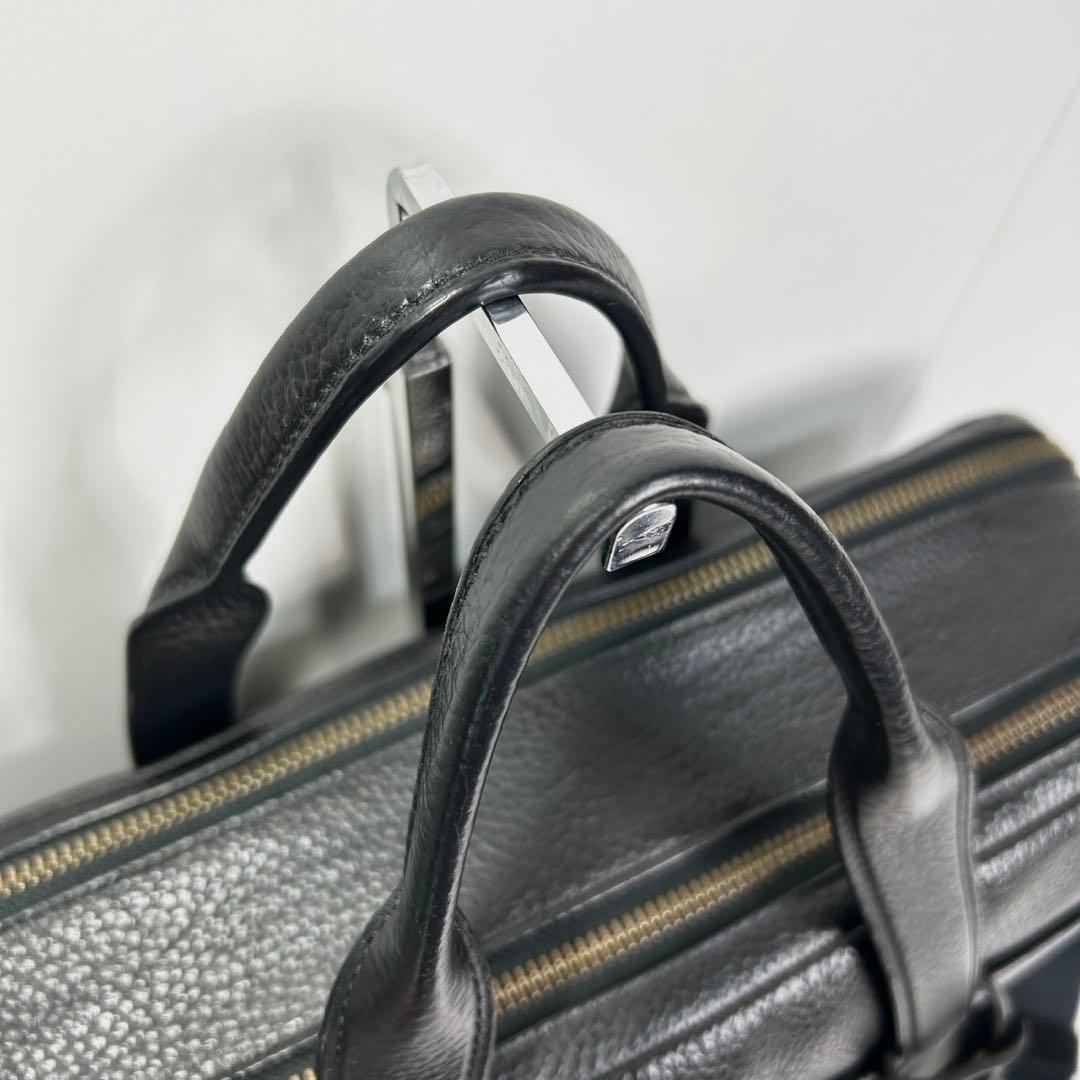 ✅【良品】定価11万　メンテ済み　コーチ　ビジネスバッグ　COACH レザー