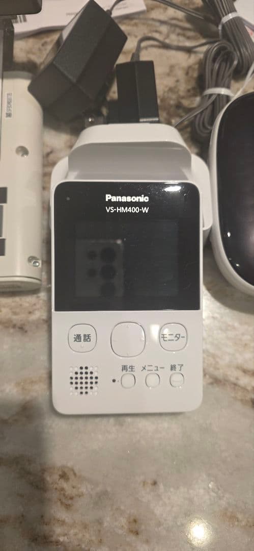 Panasonic VS-HM400-W ホワイト カメラモニター