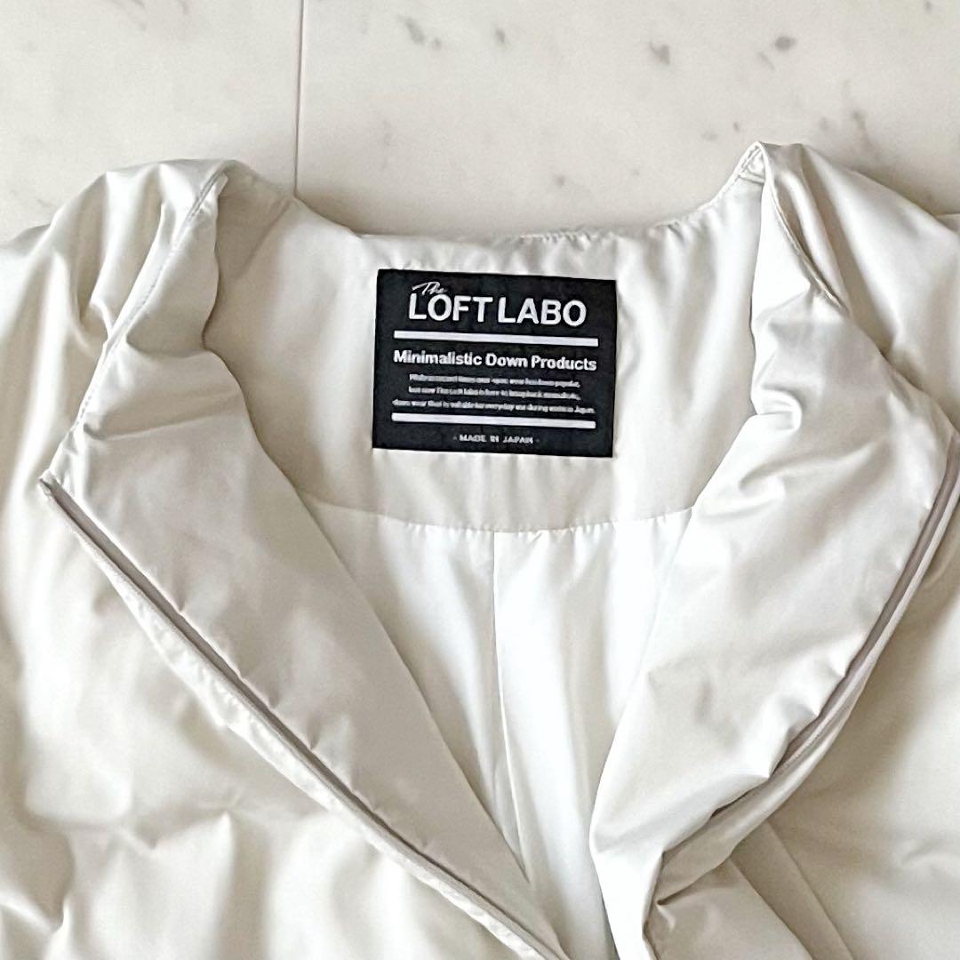 定価6,6万＊美品 ザロフトラボ DAMB ノーカラーオーバーダウンジャケット