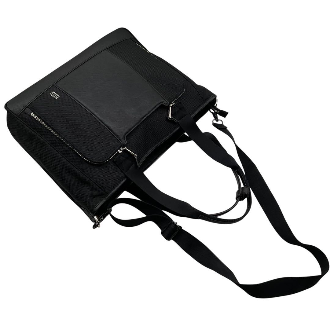 美品 ハートマン ビジネスバッグ トートバッグ ジェイビズ3 ナイロン レザー