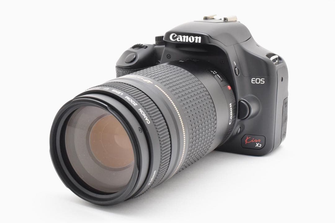 一眼レフカメラcanon kiss x2/EF75-300㎜ 1:4-5.6Ⅱ
