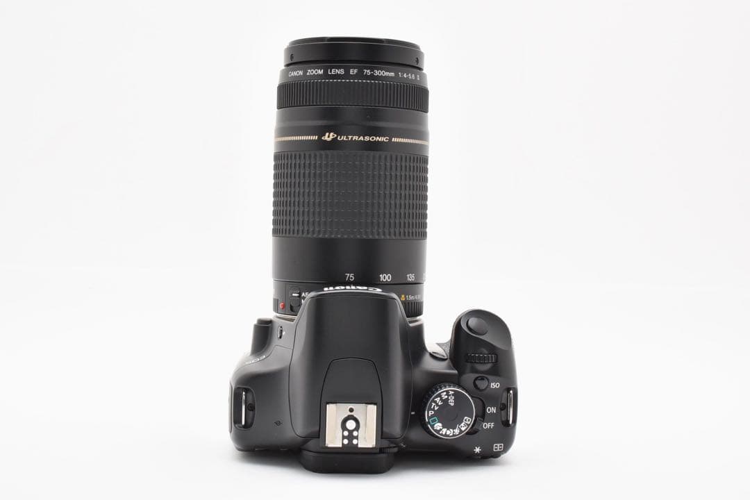 一眼レフカメラcanon kiss x2/EF75-300㎜ 1:4-5.6Ⅱ