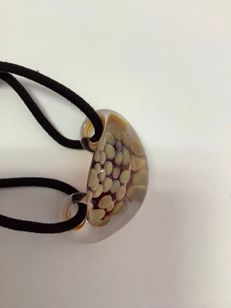 コレットマルーフ　グラスポニー　ライトイエロー　約4.5㎝　袋付き