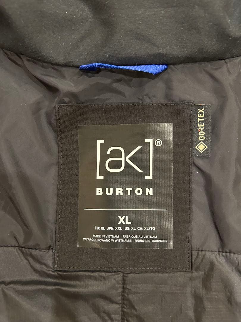 Burton ak サイズXL スノーボードウェア 上下セット