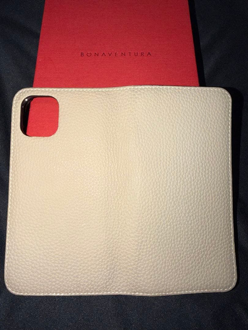 BONAVENTURA グレージュ 手帳型iPhoneケース 11