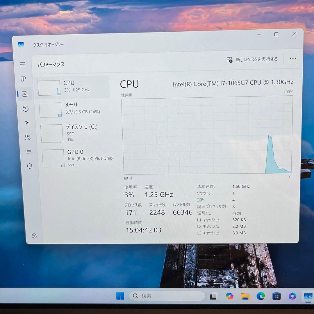 Windowsタブレット本体 Microsoft Surface Pro7 i7 1065G7 16GB