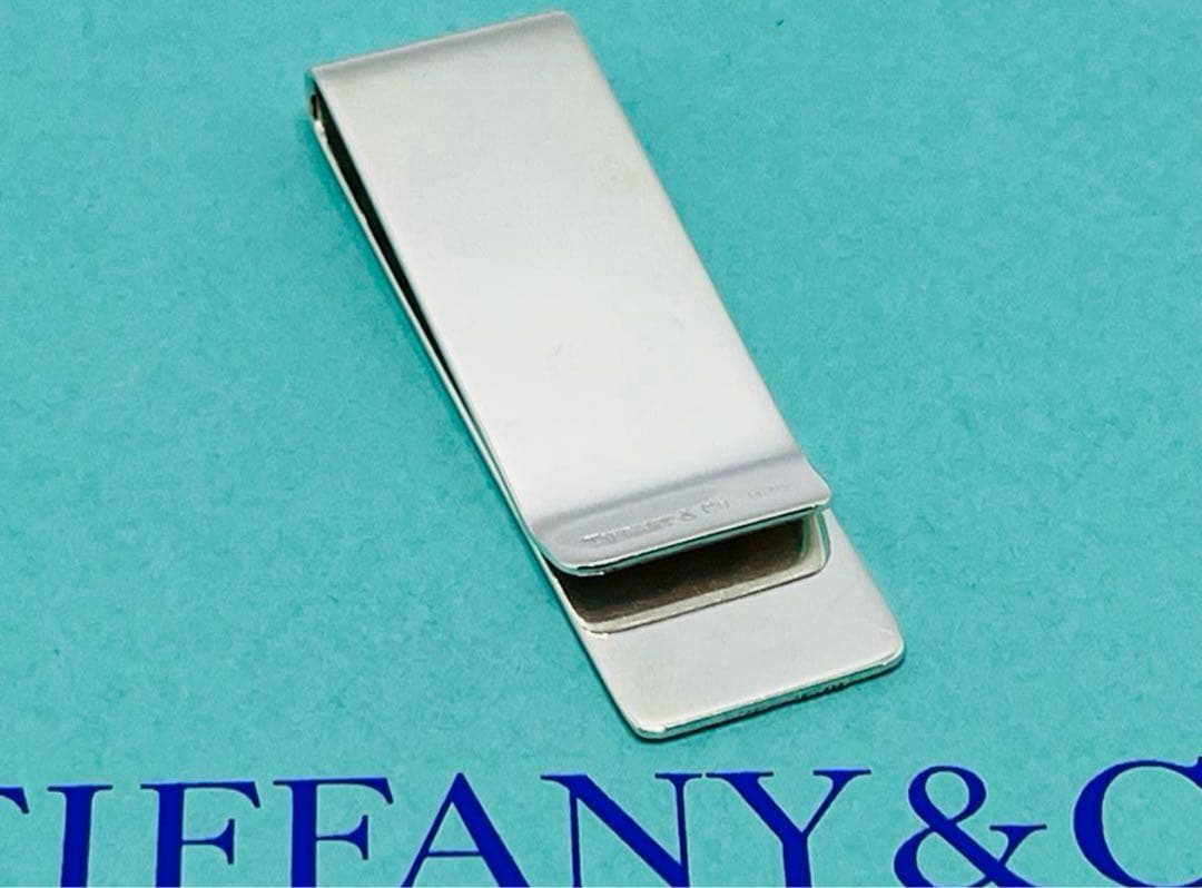c565 ティファニー　エンジンターン　マネークリップ　シルバー　925