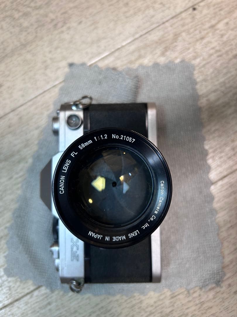 Canon キャノン FX レンズ　58mm F1.2 FL セット