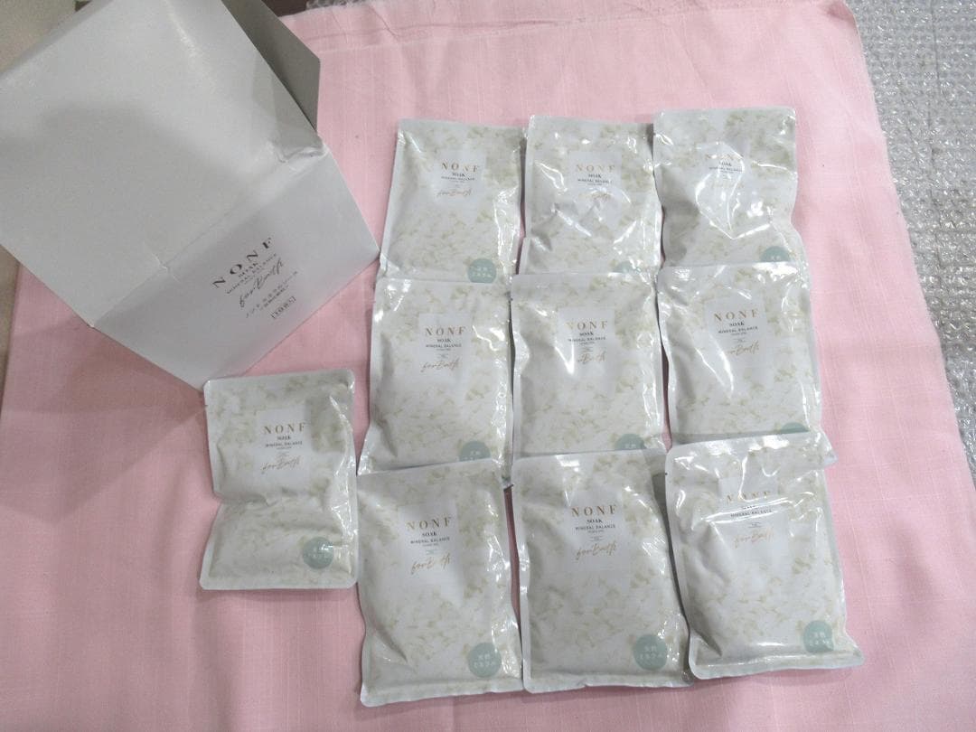 マッコイ ノン　F　 ミネラルソーク　 100g×10袋　バスソルト