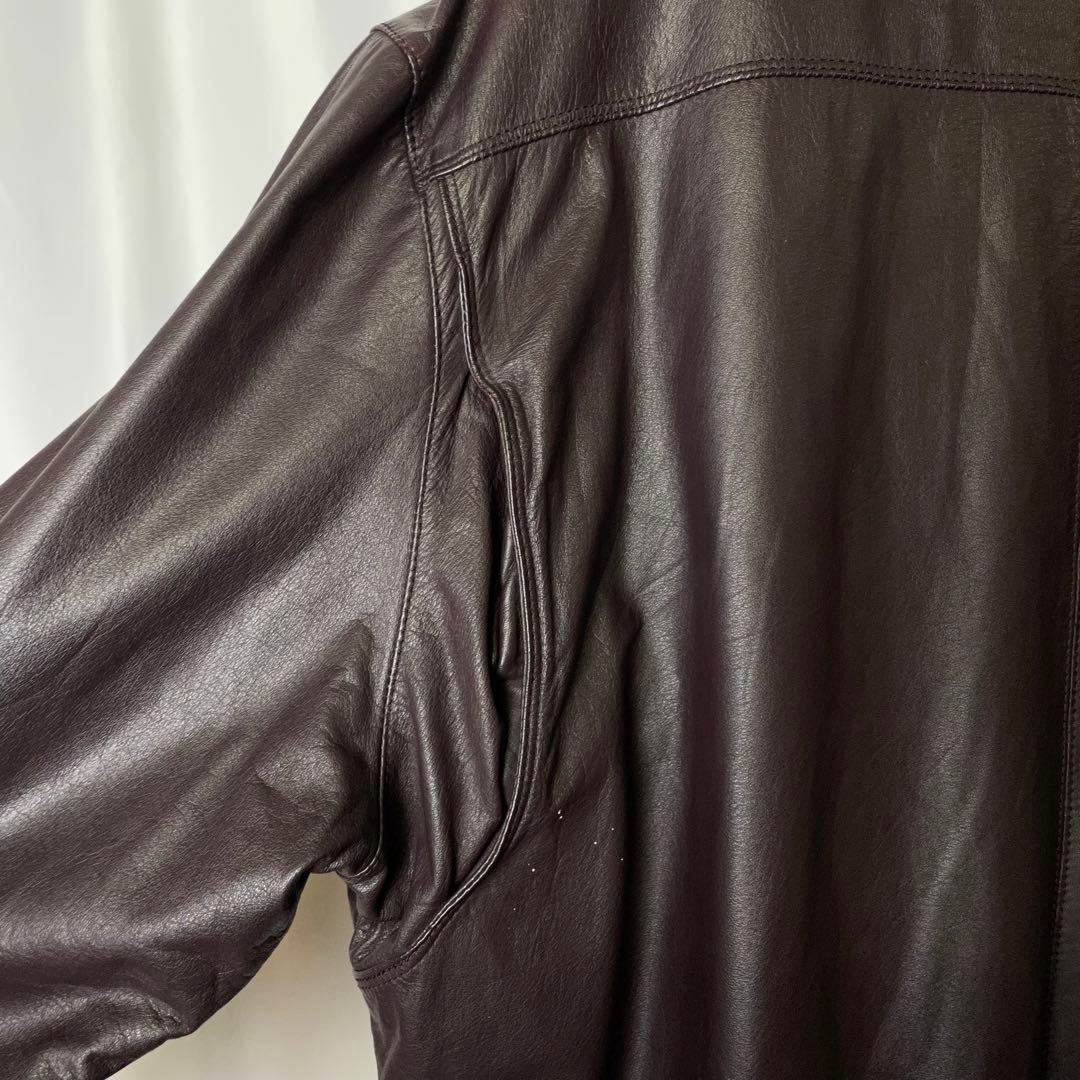 タ*ウ様 80s MEMBERS ONLY レザー ジャケット XXL ビッグサ